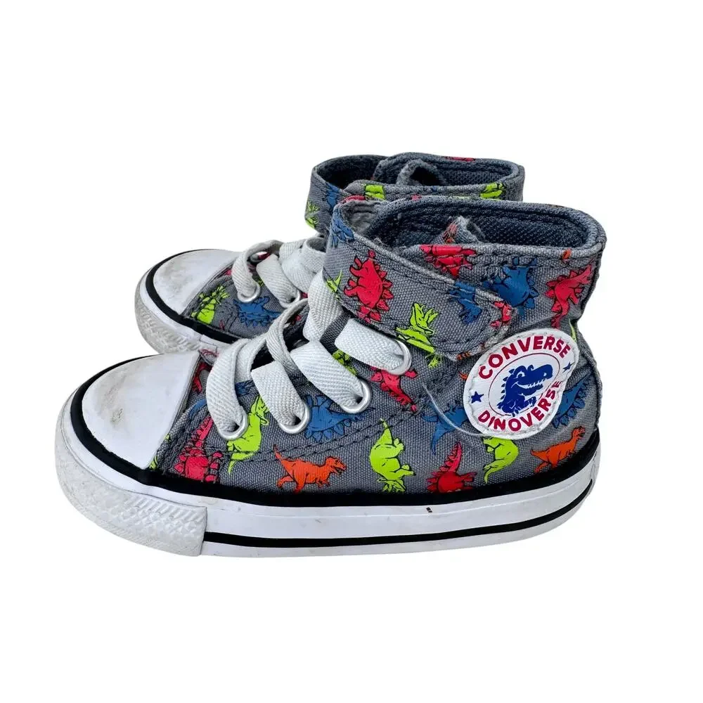 Converse Chuck Taylor AS Dinoverse Toddler Shoes Unisex Kids‎ 5 Multi Hook Loop